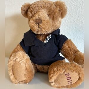 Burberry Fragrances Limited Edition Designer 2010 Plush Stuffie Teddy